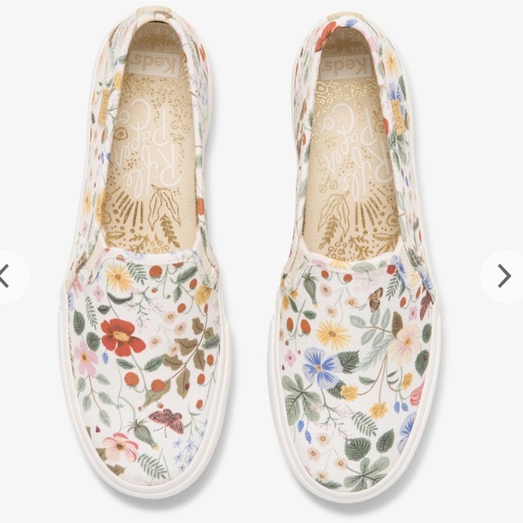 Women's Keds x Rifle Paper Co. Double Decker Strawberry Fields - Picture 4 of 9